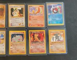 Lot Of 10 Pokemon Cards Neo Ex JPN/Eng Shining Destiny Ho-oh Unseen Heavily Play - Image 1