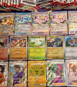 Pokemon Prismatic Evolutions Lot of 360 Cards Gold Full Art Master Ball + More! - Image 2