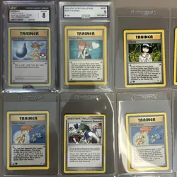 17 CARD Vintage Pokemon Trainer Lot - Misty Sabrina Team Rocket + More! - Image 3