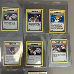 17 CARD Vintage Pokemon Trainer Lot - Misty Sabrina Team Rocket + More! - Image 4