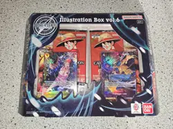 One Piece Card Game Illustration Box vol. 6 Brand New Factory Sealed - Image 1