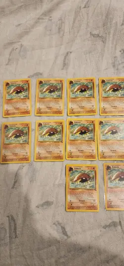Kabuto Fossil 50/62 Vintage WOTC Unlimited - 17 Card Lot - Pokemon TCG - Image 2