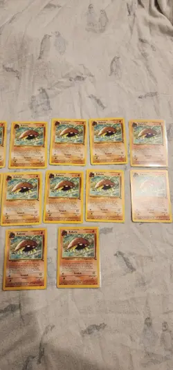Kabuto Fossil 50/62 Vintage WOTC Unlimited - 17 Card Lot - Pokemon TCG - Image 3