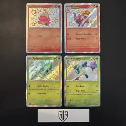 Pokemon TCG - Paldean Fates Baby Shiny 4-Card Lot - Shiny Rare Holo - NM - Image 1