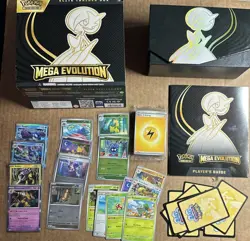 Pokemon Mega Evolution Gardevoir ETB Open Box w/some cards holo rares/C/UC - Image 1