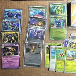 Pokemon Mega Evolution Gardevoir ETB Open Box w/some cards holo rares/C/UC - Image 2