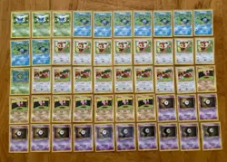 Pokemon NEO DISCOVERY 2001 WOTC Cards-Unlimited NM-Lot of 204/75 - Image 5