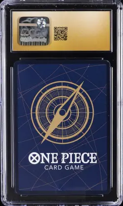 2025 ONE PIECE PROMO CARDS SUPER RARE #OP07-109 MONKEY D. LUFFY CGC 10 PRISTINE - Image 2