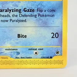 Totodile 135/165 Expedition Regular Common Pokemon Vintage TCG 2000 LP Card - Image 4