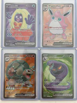 Pokemon TCG 4 Cards Holo Art Lot 1 Mega/Phantasmal/Destined Rivals - Image 1