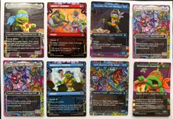 MTG Teenage Mutant Ninja Turtles TMNT * 8 Card Lot - NM - Image 1