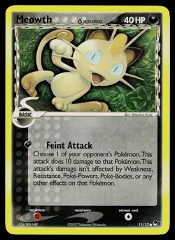 Pokemon Card - Meowth (Delta Species) POP Series 5 11/17 Common - Image 1