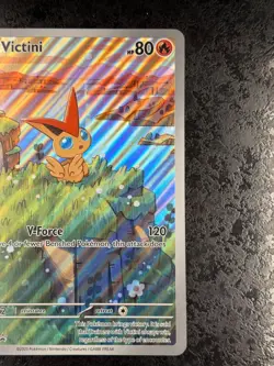 POKEMON VICTINI BASIC JUMBO CARD HP 80 208 HOLO (SET OF 2) - Image 4