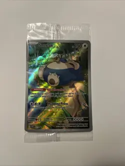 Snorlax SVP EN 051 Black Star Promo Scarlet & Violet Pokemon 151 Card - SEALED - Image 1