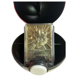 Pokemon 23k Gold Plated Togepi Trading Card 1999 Burger King Pokeball COA - Image 3