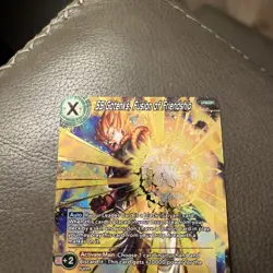 Dragon Ball Super Card Game SS Gotenks, Fusion of Friendship Gold Stamped Foil - Image 2