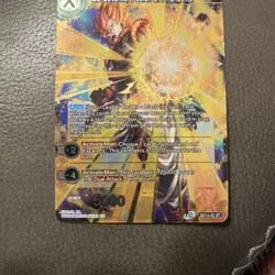 Dragon Ball Super Card Game SS Gotenks, Fusion of Friendship Gold Stamped Foil - Image 3