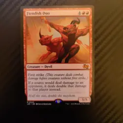 Fiendish Duo 0545 Non Foil Mythic Foundations Jumpstart MTG Near Mint - Image 1