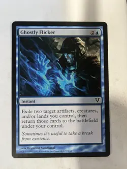 Ghostly Flicker - Avacyn Restored - Magic the Gathering MTG Nice! - Image 1