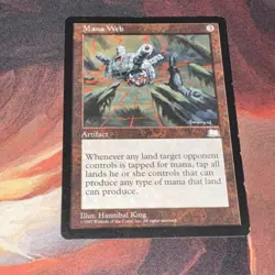 Mana Web X1 Mtg Weatherlight Lp See Pics - Image 1