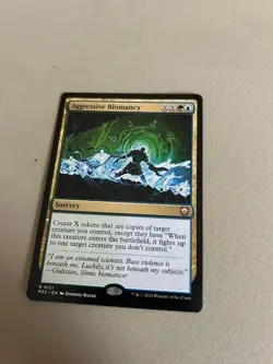 MTG - Aggressive Biomancy - Commander: Modern Horizons 3 - NRMT - Image 1