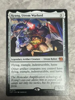 Krang Utrom Warlord MTG TMNT Mythic Regular - Image 1