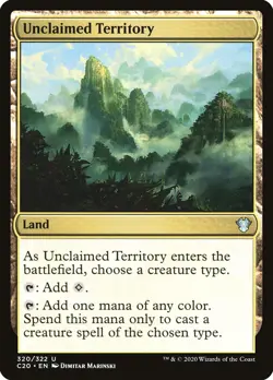MTG Unclaimed Territory ** Commander 2020 ** English (NM) - Image 1