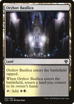 MTG Orzhov Basilica ** Commander 2020 ** English (NM) - Image 1