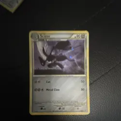 Pokemon Scizor Holo Rare 7/90 Undaunted 90 HP Cut Metal Claw Card - Image 1