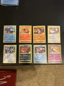 pokemon 25th anniversary Celebrations 8 Card Lot - Image 1
