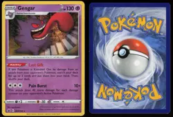 Gengar 057/198 Rare Chilling Reign Holo Pokemon - Image 3