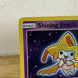 Shining Jirachi - 42/73 - Pokemon Shining Legends Sun & Moon Ultra Rare Card NM - Image 3