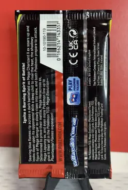 Pokemon TCG Mega Evolution Phantasmal Flames Booster Pack Sealed - Image 2