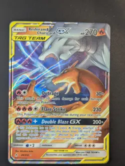 Reshiram & Charizard Tag Team GX Unbroken Bonds 20/214 Pokemon - Image 1