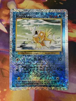 Magikarp 52/110 DMG Reverse Holo Legendary Collection 2002 WoTC Pokemon TCG - Image 1