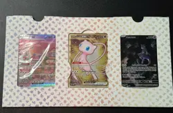 Pokemon 151 UPC Promo Set, Box Fresh: Metal Mew 205, Sealed Mew 053 & Mewtwo 052 - Image 1