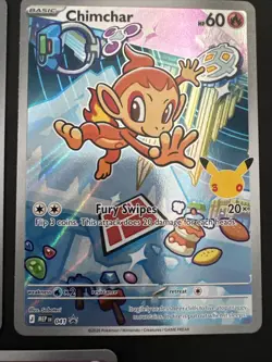 Pokemon TCG First Partner Illustration Collection Holo Chimchar, Turtwig, Piplup - Image 3