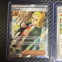 Pokemon TCG Hassel 205/167 Ultra Rare Twilight Masquerade Holo - Image 3
