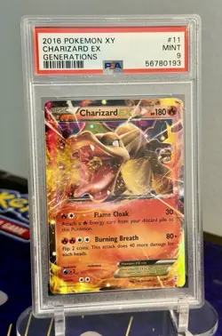 Pokemon Charizard EX 11/83 Pokemon XY Generations PSA 9 Mint! - Image 1