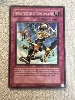 YuGiOh - Return From The Different Dimension EP1-EN008 - Trap - Common - HP POOR - Image 1