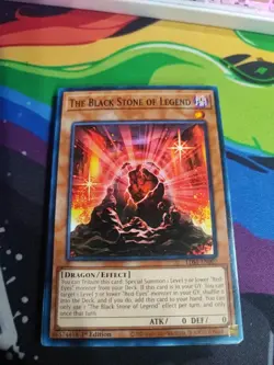 YuGiOh The Black Stone of Legend LDS1-EN007 1st Edition Common - Image 1