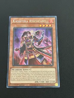 Yugioh | Kashtira Riseheart MP24-EN065 Prismatic Secret Rare 1st Edition Mint NM - Image 1