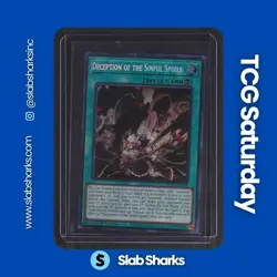 2020 YU-GI-OH! ROTA-EN055 DECEPTION OF THE SINFUL SPOILS 1ST EDITION - Image 1