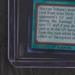 2020 YU-GI-OH! ROTA-EN055 DECEPTION OF THE SINFUL SPOILS 1ST EDITION - Image 4