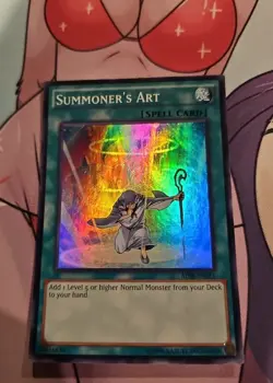 Summoner’s Art - AP06-EN011 - Super Rare- Unlimited Edition VLP - Image 1