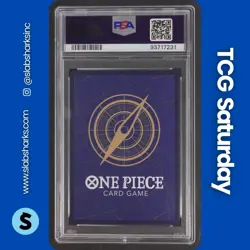 2023 ONE PIECE JAPANESE VINSMOKE JUDGE OP06 ALTERNATE ART #062 PSA 10 - Image 2