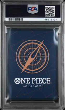 2026 ONE PIECE OP14-EB04-THE AZURE SEA'S SEVEN ALTERNATE ART #027 SHANKS PSA 10 - Image 2