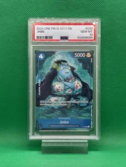 Jinbe P-030 One Piece Starter Deck English CCG PSA 10 - Image 1