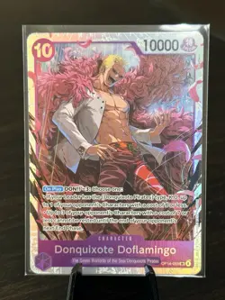One Piece TCG English OP14-069 Donquixote Doflamingo SR Foil - Image 1