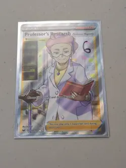 Professor's Research (Professor Magnolia) - Sword & Shield - Pokemon Card - NM - Image 1